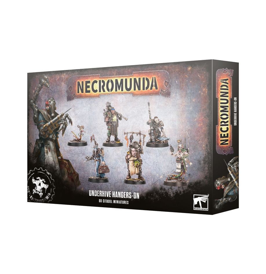 Necromunda: Underhive Hangers-On - Warhammer 40k - Brand New! 301-65