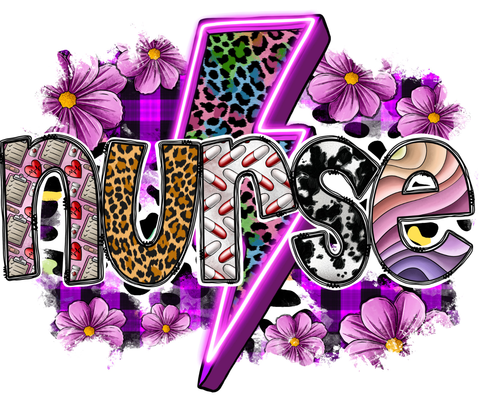 Nurse, Mouse Pad, Sublimated, Can Personalize, Made to Order (mp29)