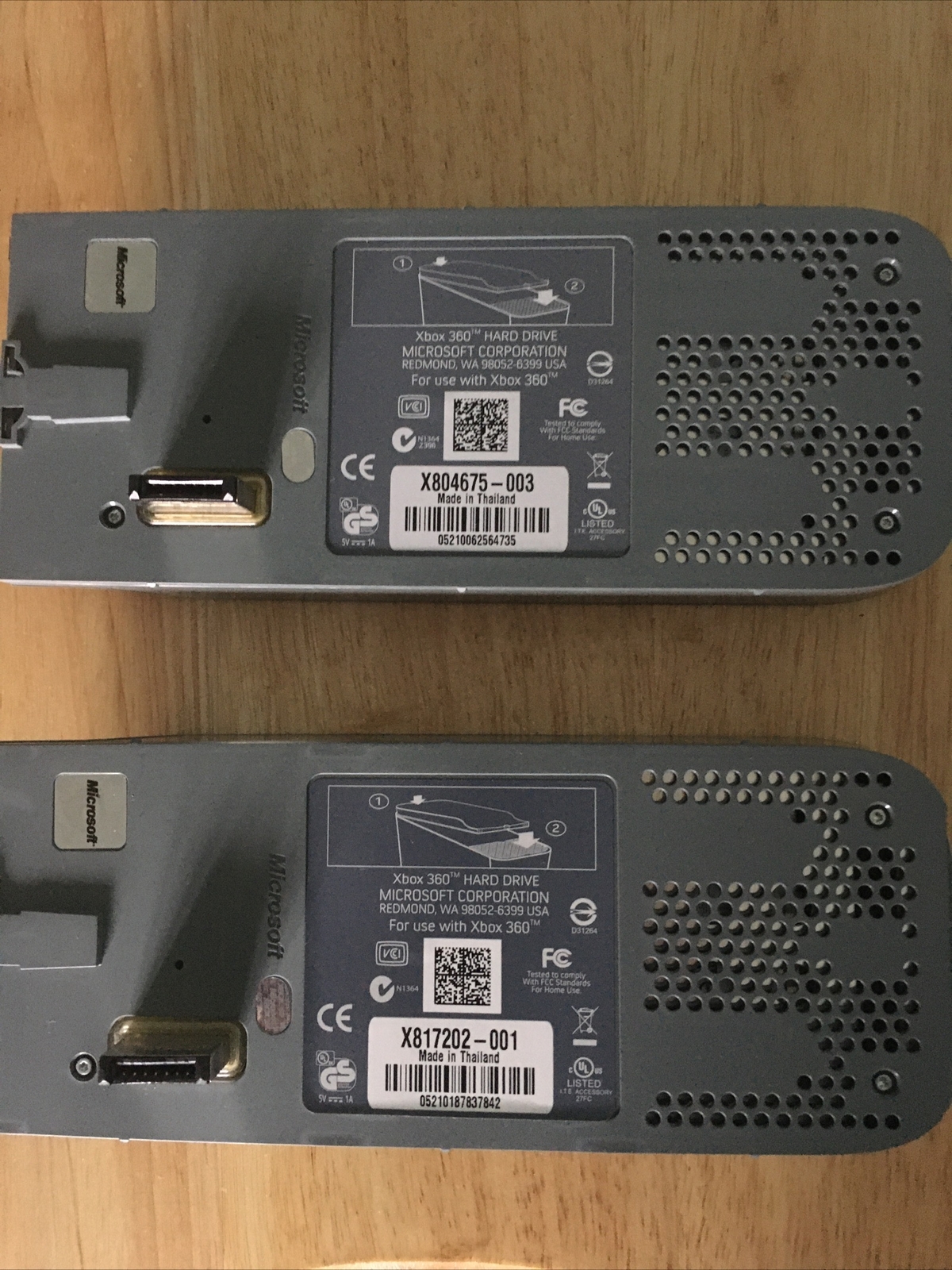 2 xbox 360 hard drives