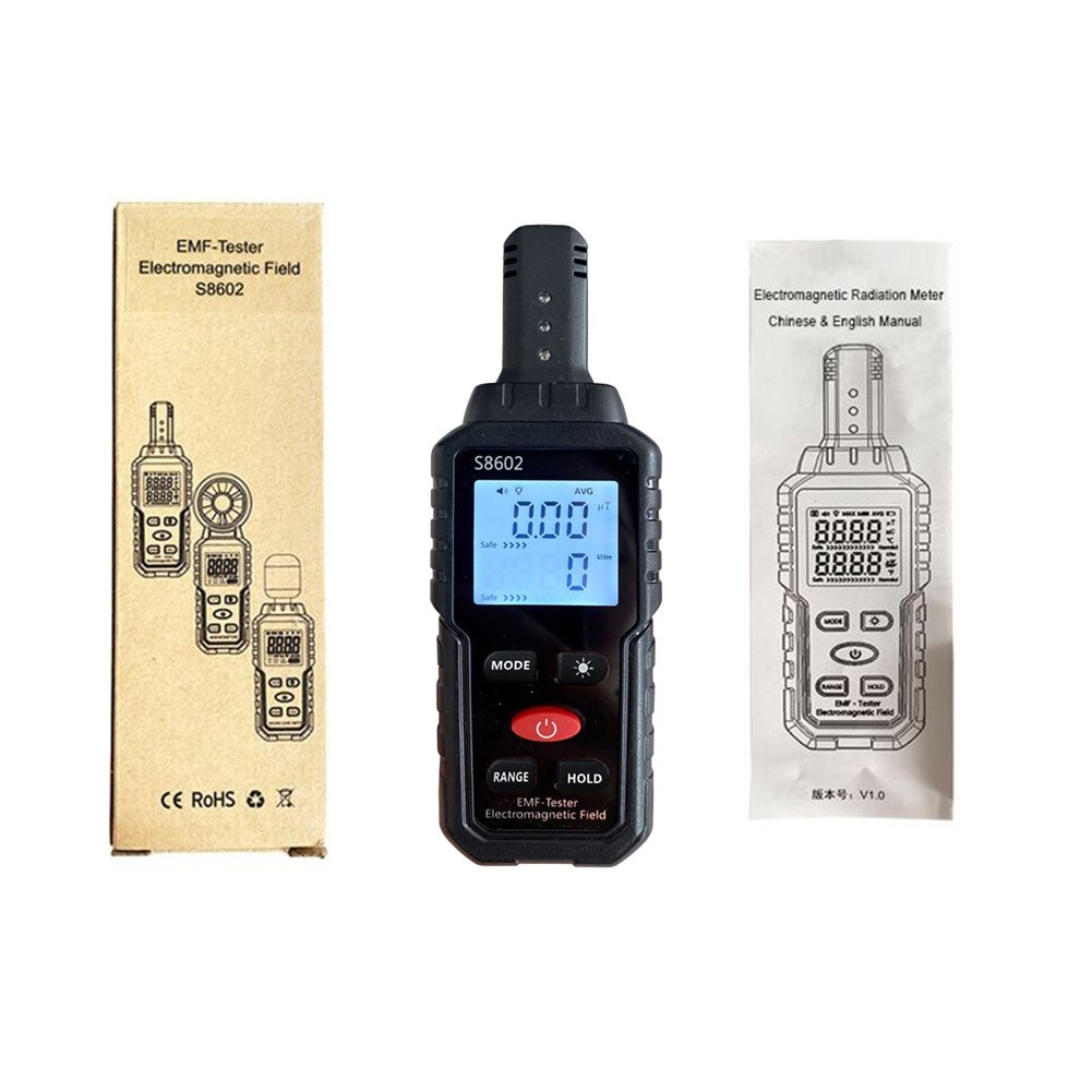 Radiation Detectors Radiometer Test Meters Digital Radiation Electromagnetic