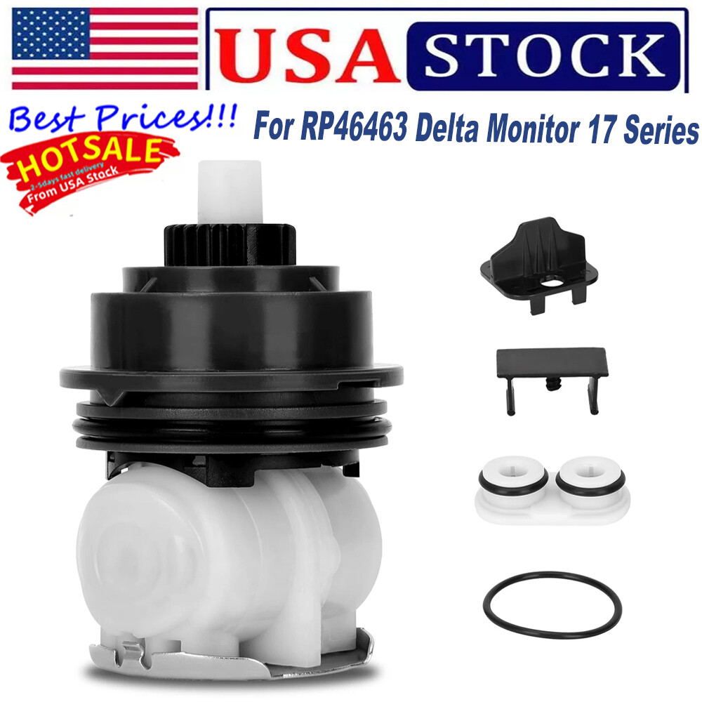 Shower Faucet Replacement Cartridge Assembly For RP46463 Delta Monitor 17 Series