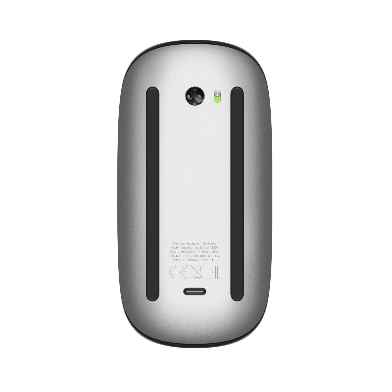 NEW Genuine Apple Magic Mouse - Black - USB-C Multi-Touch Surface