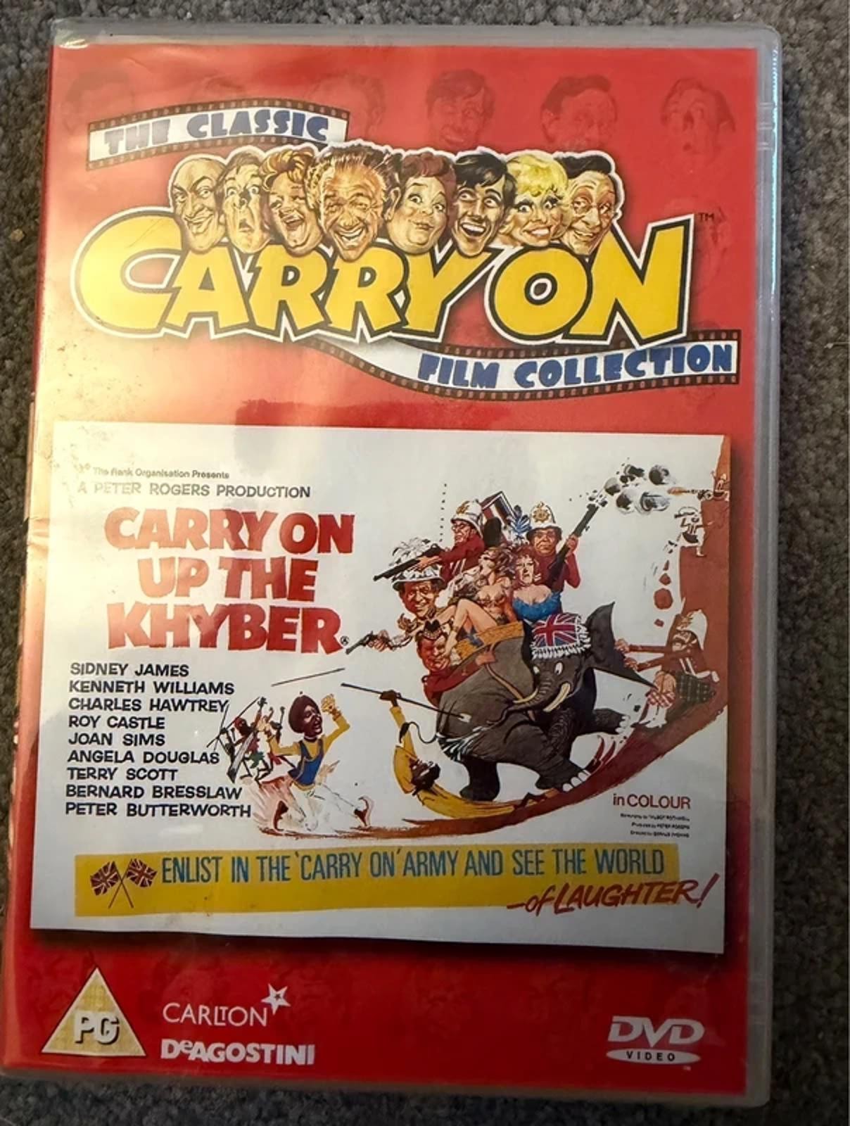 The classic carry on film collection carry on up the khyber DVD Sealed