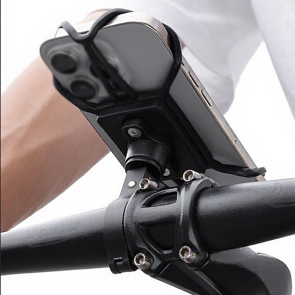 Bike Phone Holder Made of High Elastic Silicone Shock Absorbing Design