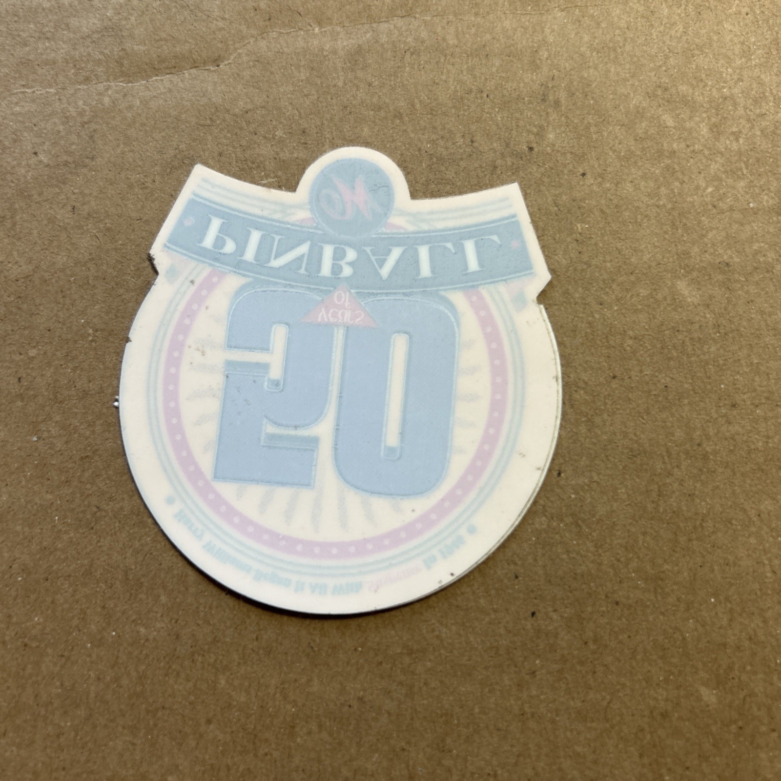 Williams Pinball 50 Sticker 2.5 " Playfield Pinball Part Bp1-d