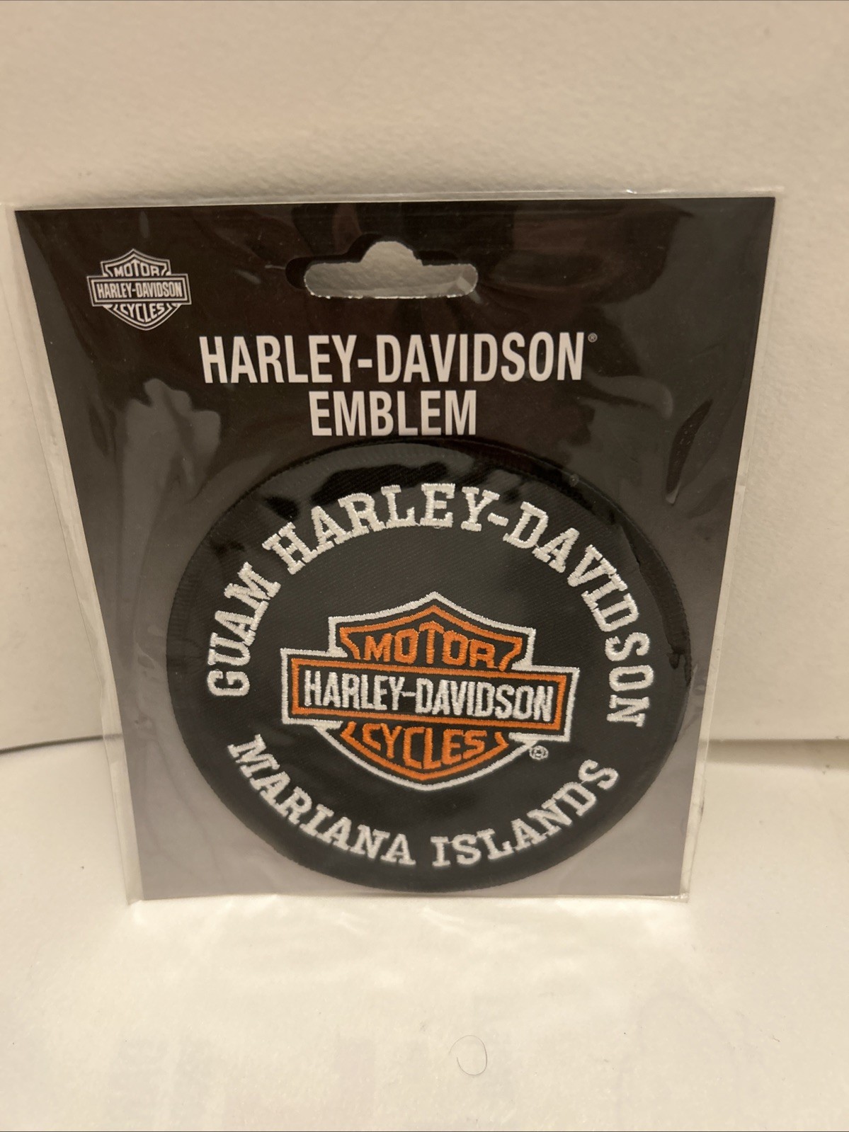 2006 Global Products Harley Davidson Motorcycles Guam Mariana Islands Patch NIP