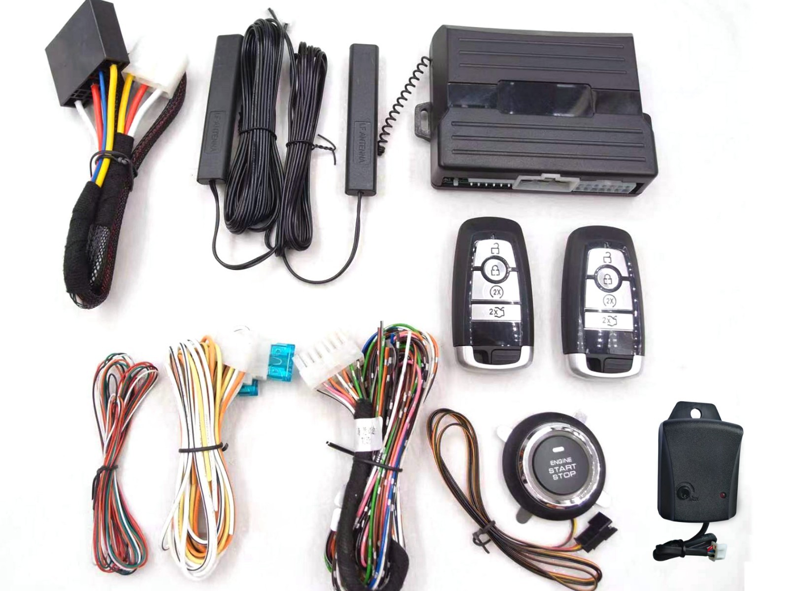Push start remote start for Ford F150,Explorer,Focus  ,PKE,shock sensor alarm