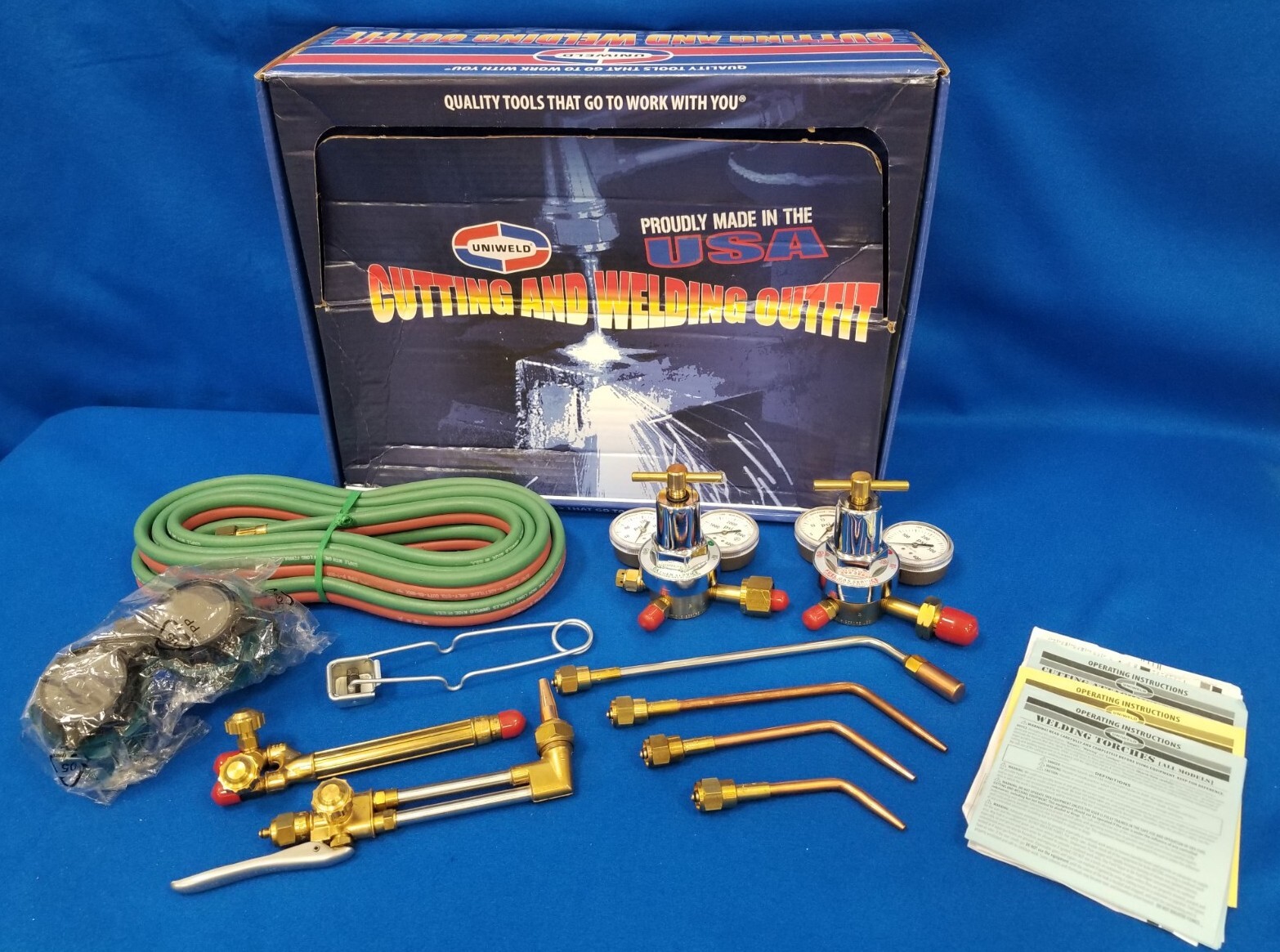 UNIWELD Gas Welding Outfit OPH5-350A WH350