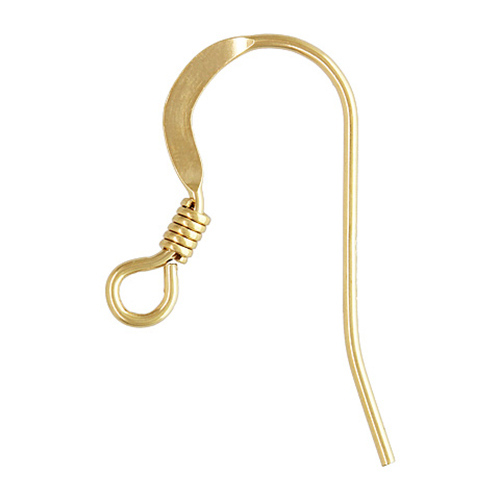 50pc,Gold Filled Earwire.Thicker, 21 Gauge, 14kt GF Ear Hooks for Jewelry Design