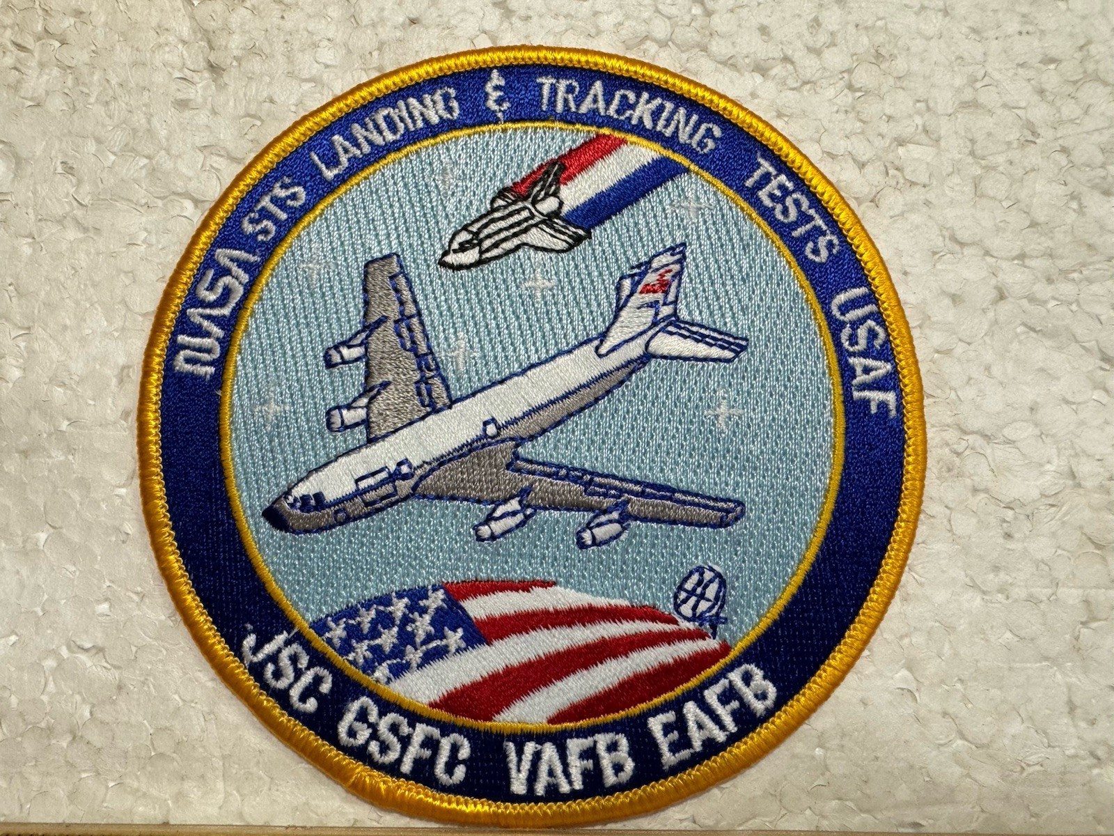 Vintage Vandenberg Air Force Base - NASA Space Shuttle Patch - JSC -GSFC