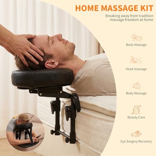 Massage Table Headrest Kit Face Down Pillow Bed