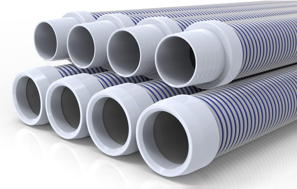 Complete 8-Piece Replacement Pool Hose - 1.5” Diameter for Effortless Cleaning