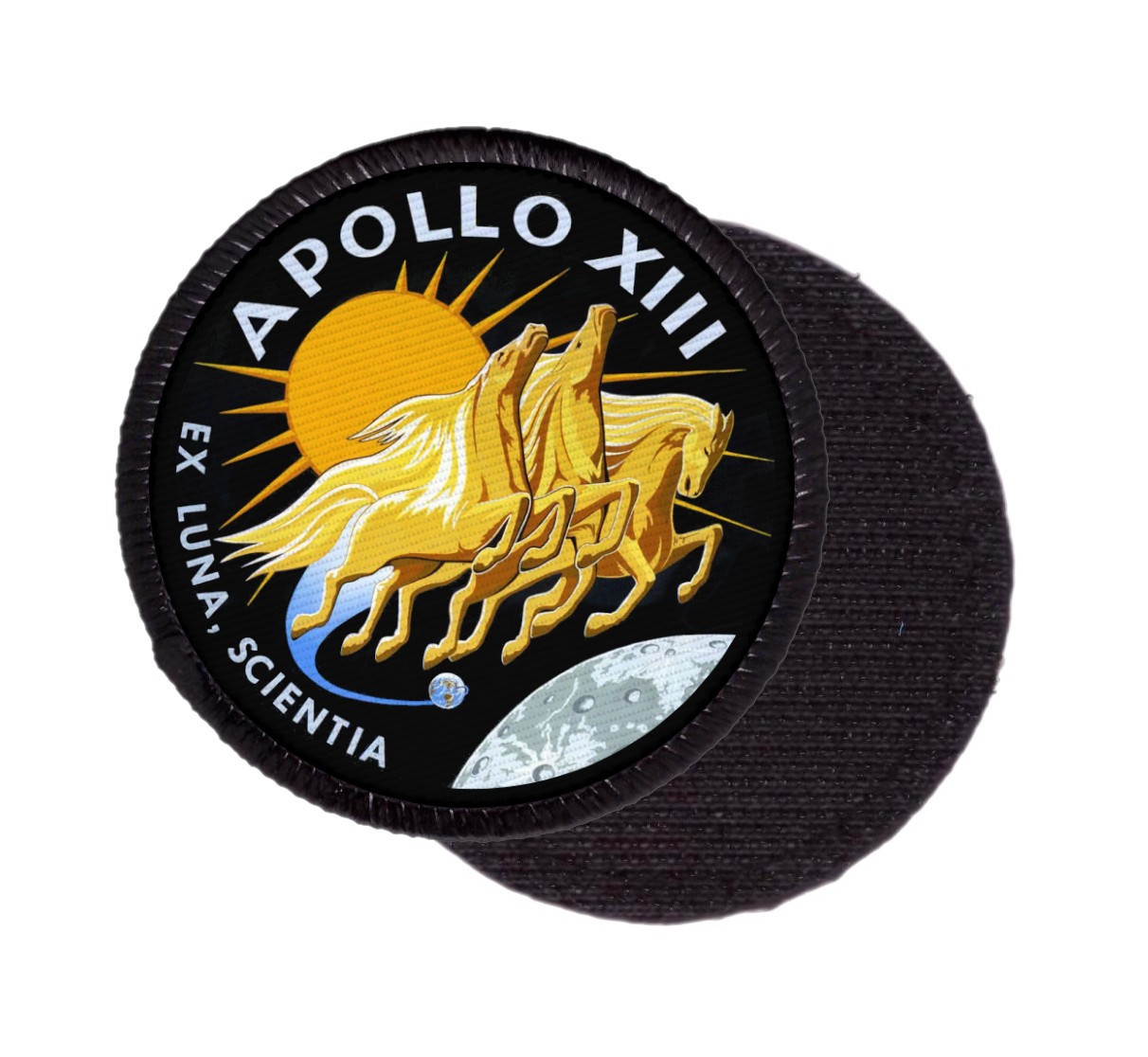 Apollo 13 Moon Mission Nasa Patch Tactical Hook Morale [sub]