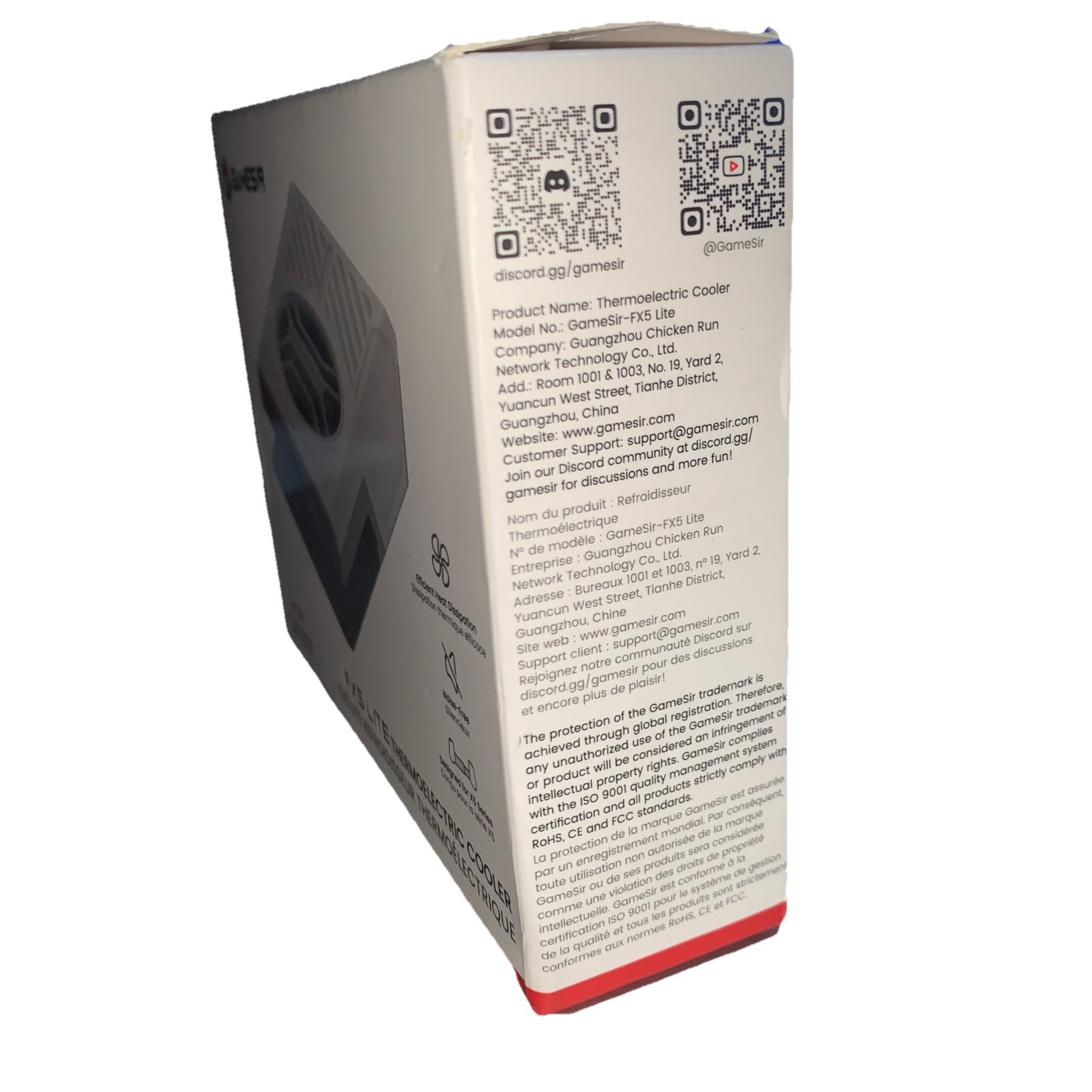 FX5 Lite Phone Cooler, Designed Specifically X5 Series Controllers, Equipped
