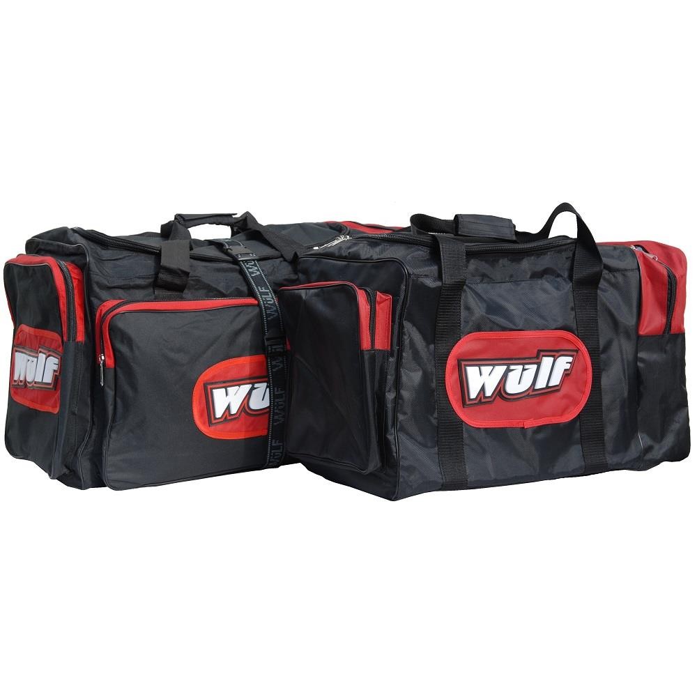 Wulfsport Motorcycle Motorbike Trackday Trials Luggage Kit Bag Red Jumbo