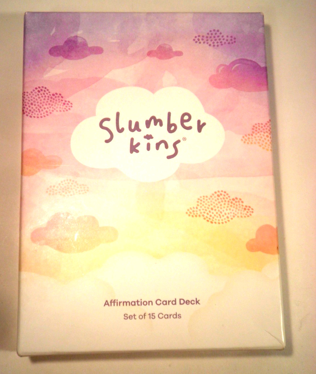 Slumberkins Affirmation 15 Card Deck Complete Grief Change Self Esteem Fox Yeti