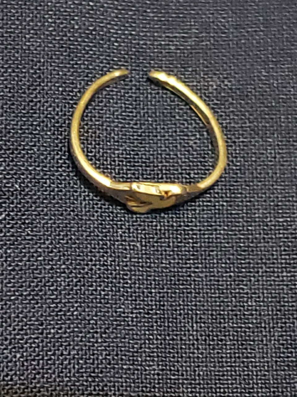 Vintage DoveAdjustable Women's Solid 925 Sterling Silver Toe Ring (T107)