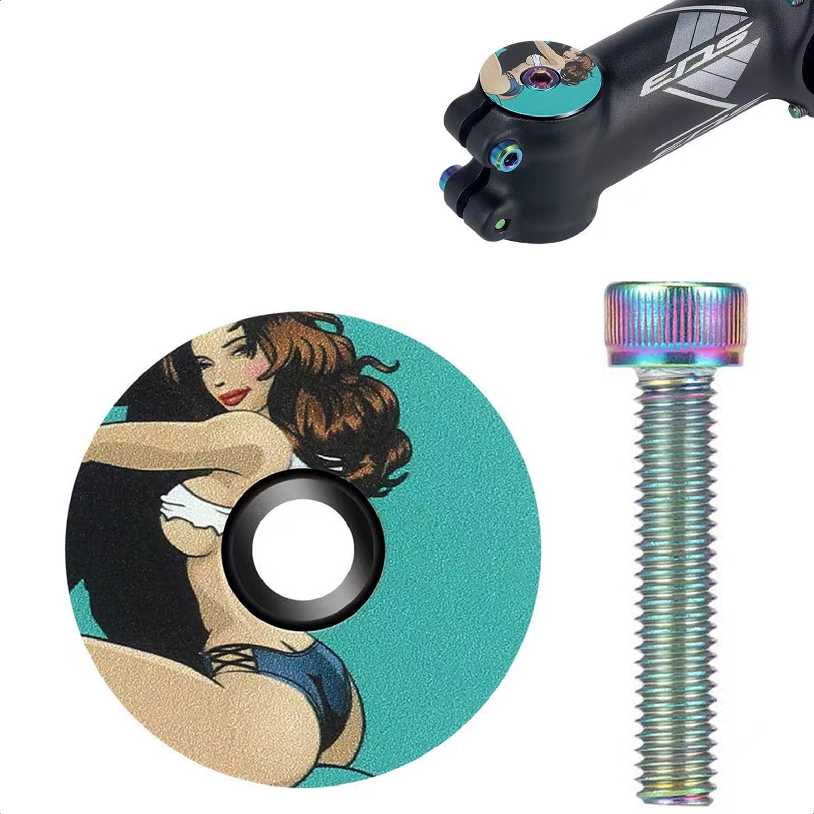 1 1/8 Inch Bike Headset Top Cap