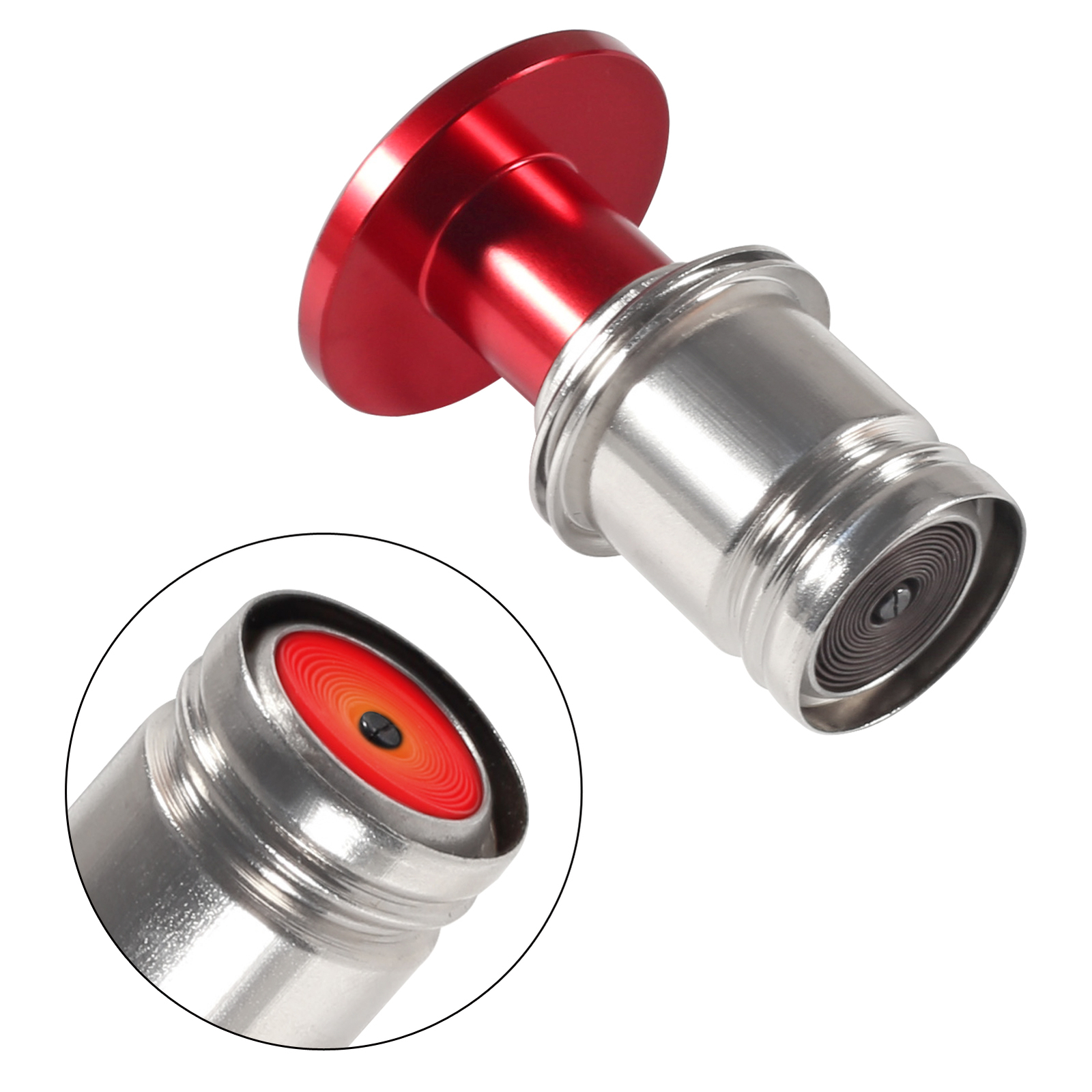 Universal 12V Car Pop Up Cigarette Lighter Socket Aluminium Alloy Eject Button