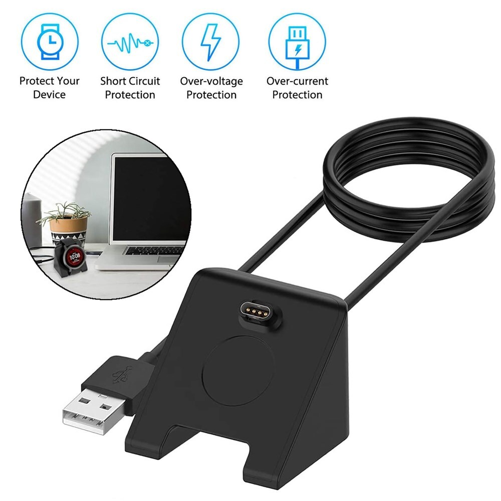 USB Charging Cradle Dock Cable Charger Fit for Garmin Fenix 5 5S 5X Plus WatchB9