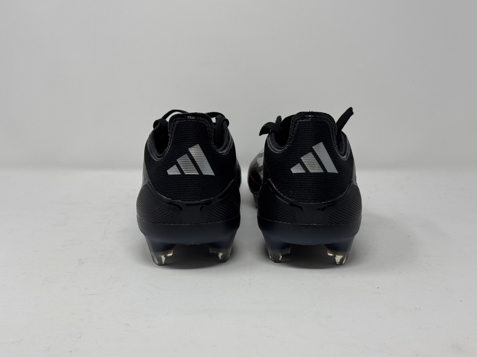 adidas F50 Pro Firm Ground Soccer Cleats Mens Black Sneakers Athletic Shoes IE12