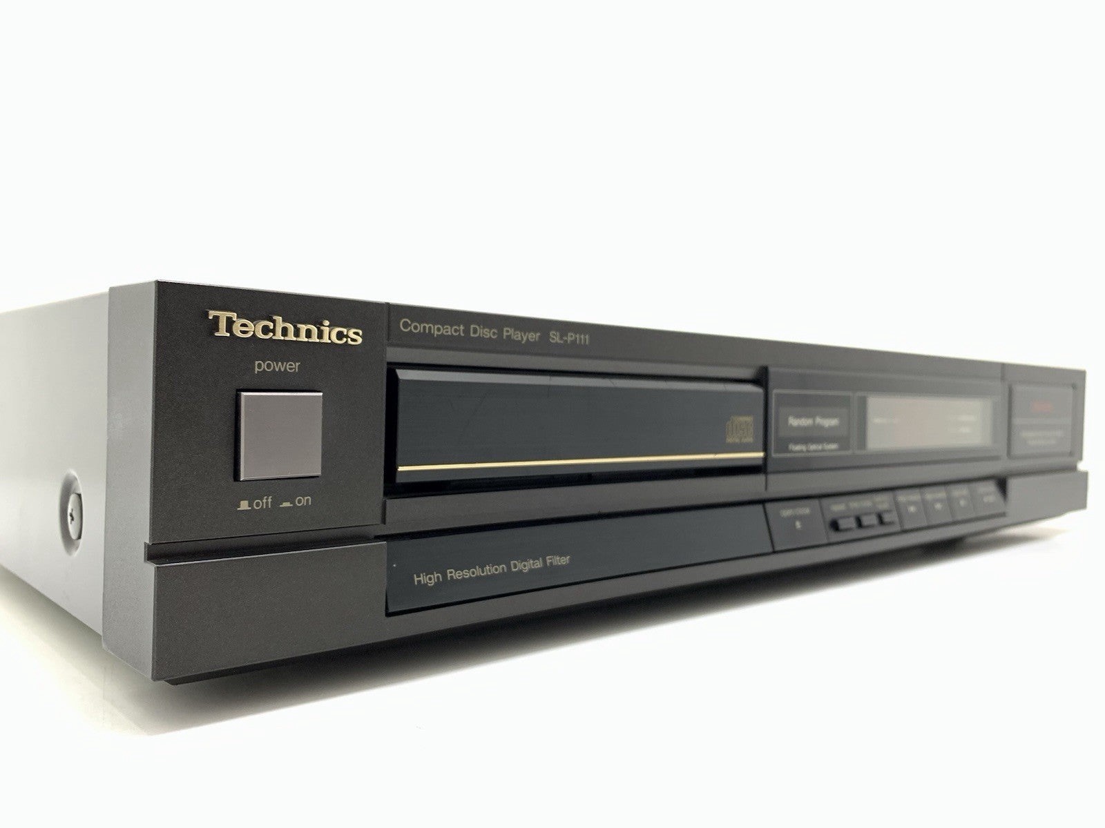 TECHNICS SL P111 CD Stereo Compact Disc Player Vintage 1987