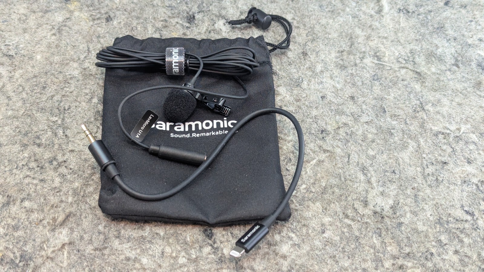 Saramonic Lavalier Microphone for Apple Lightning Connection🔥New/Open Box🔥
