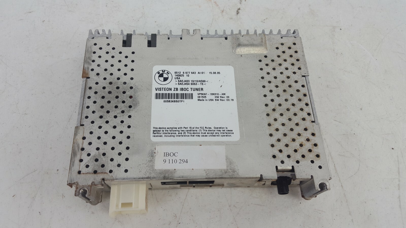 2006-2008 BMW 750Li Satellite IBOC Tuner Module OEM