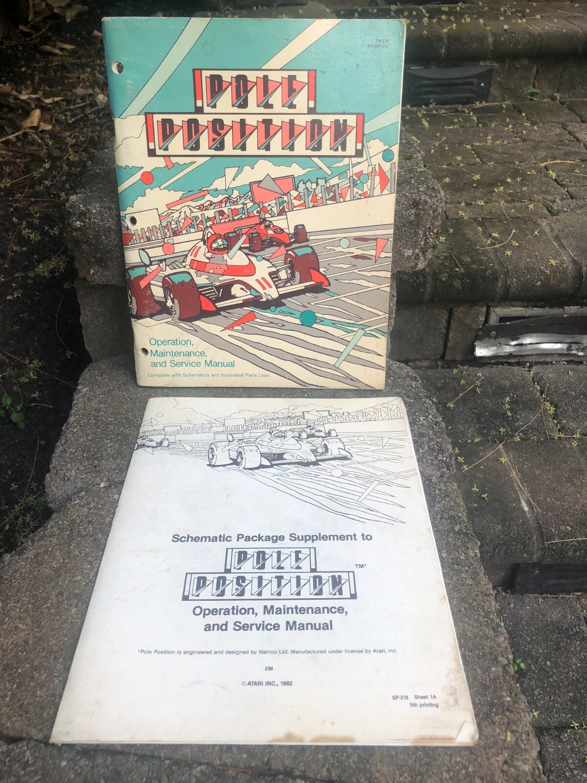 Pole Position by Atari Video Arcade Operation Maintenance Manual...4th Print