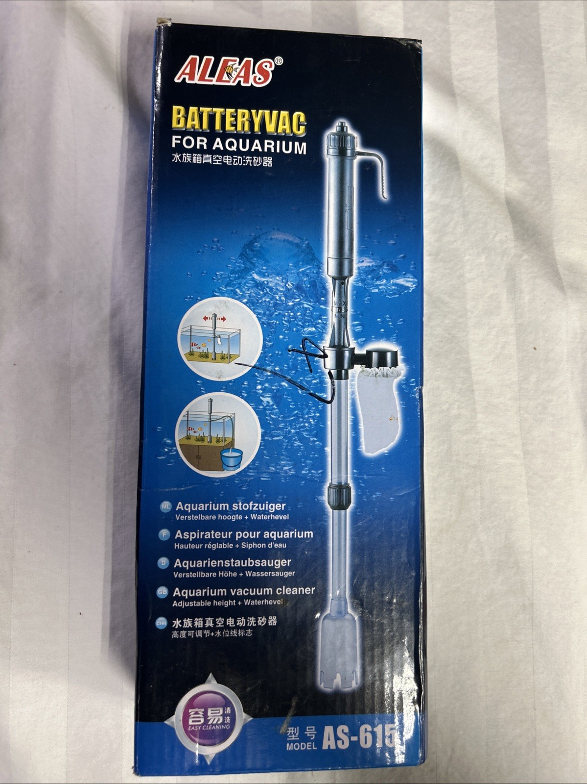 ALEAS Battery Vac for Aquarium Model AS-615