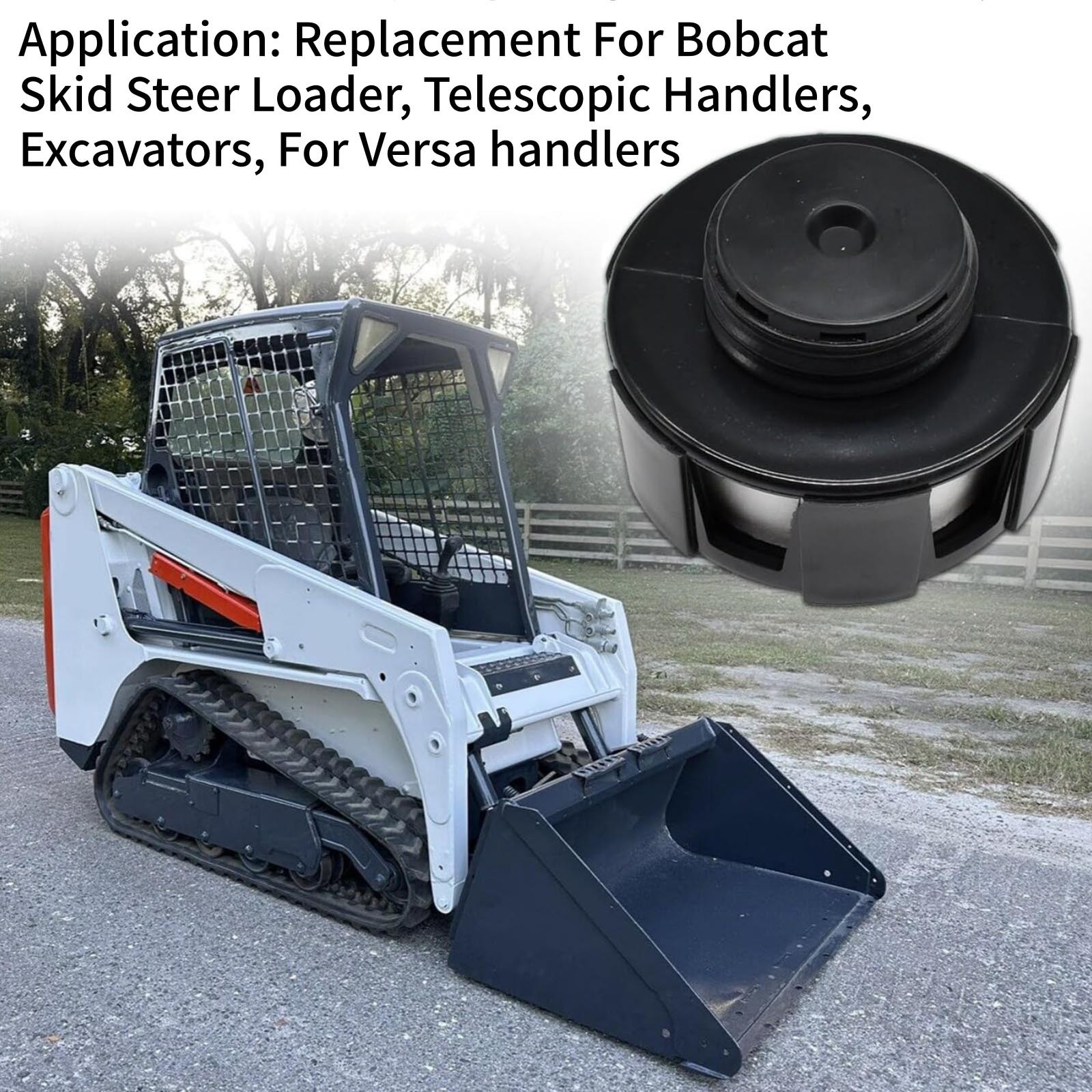 6727475 Plastic Hydraulic Cap For Bobcat 645 653 751 753 Loader Machine Models