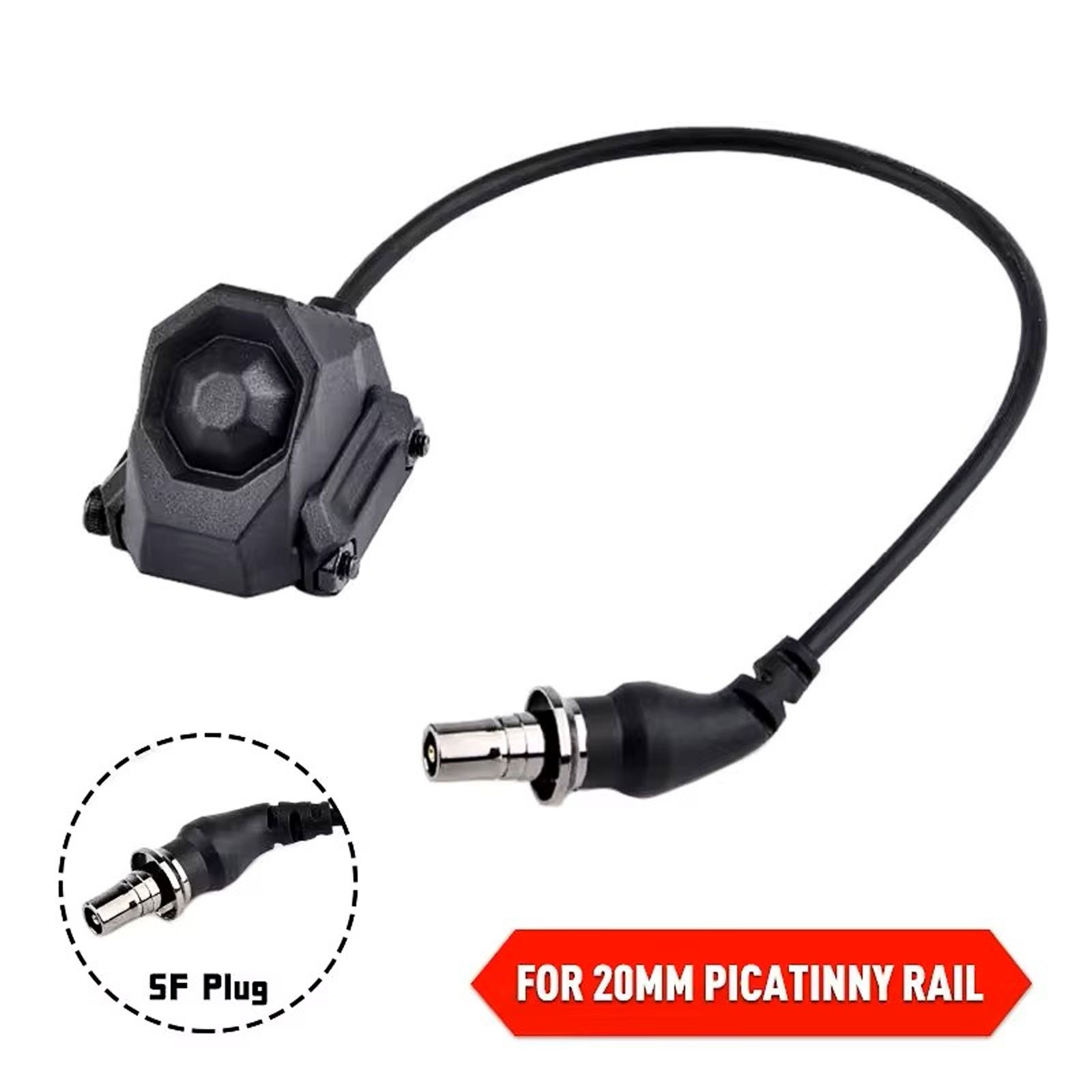 Hot Button Light Remote Pressure Switch For Hunting Laser - for SF/Crane Plug