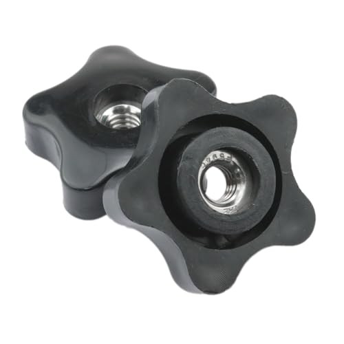 T-Track Knob Five-Star Thru Knob 5/16”-18 Thru Knob Star Knobs Threaded Knobs