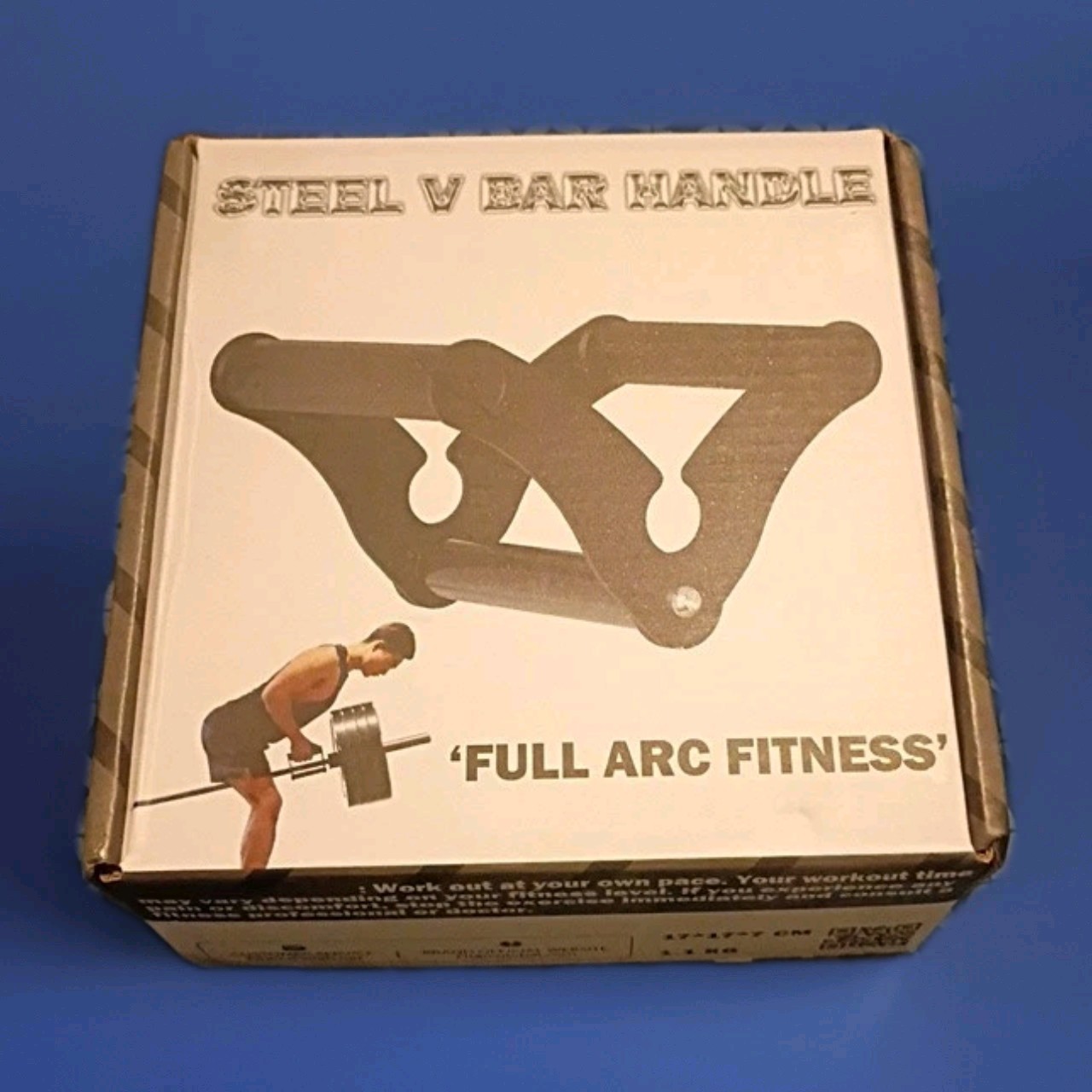 V Bar Handle Attachment for Barbell Rows Full Arc Fitness, Home Gym