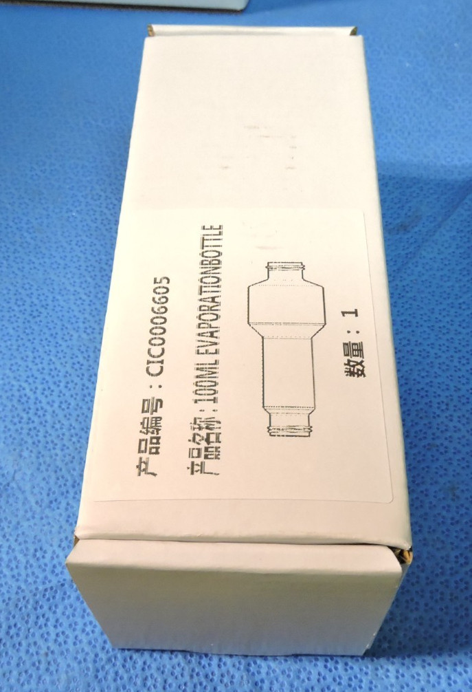 NEW Thermo Scientific 100mL Vial Glass Evaporation Extension Bottle 22184-62242