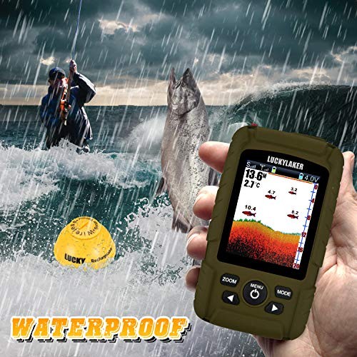 Wireless Fish Finder Portable Sonar LUCKY Waterproof