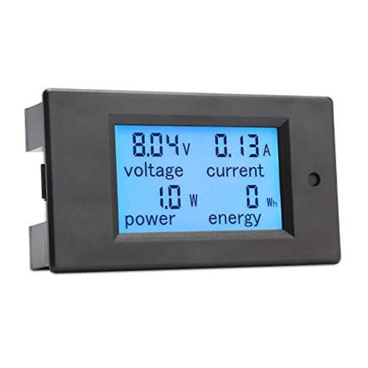 Digital Multimeter DC 8-100V Voltage Amperage Power Energy Built-in Shunt 20A