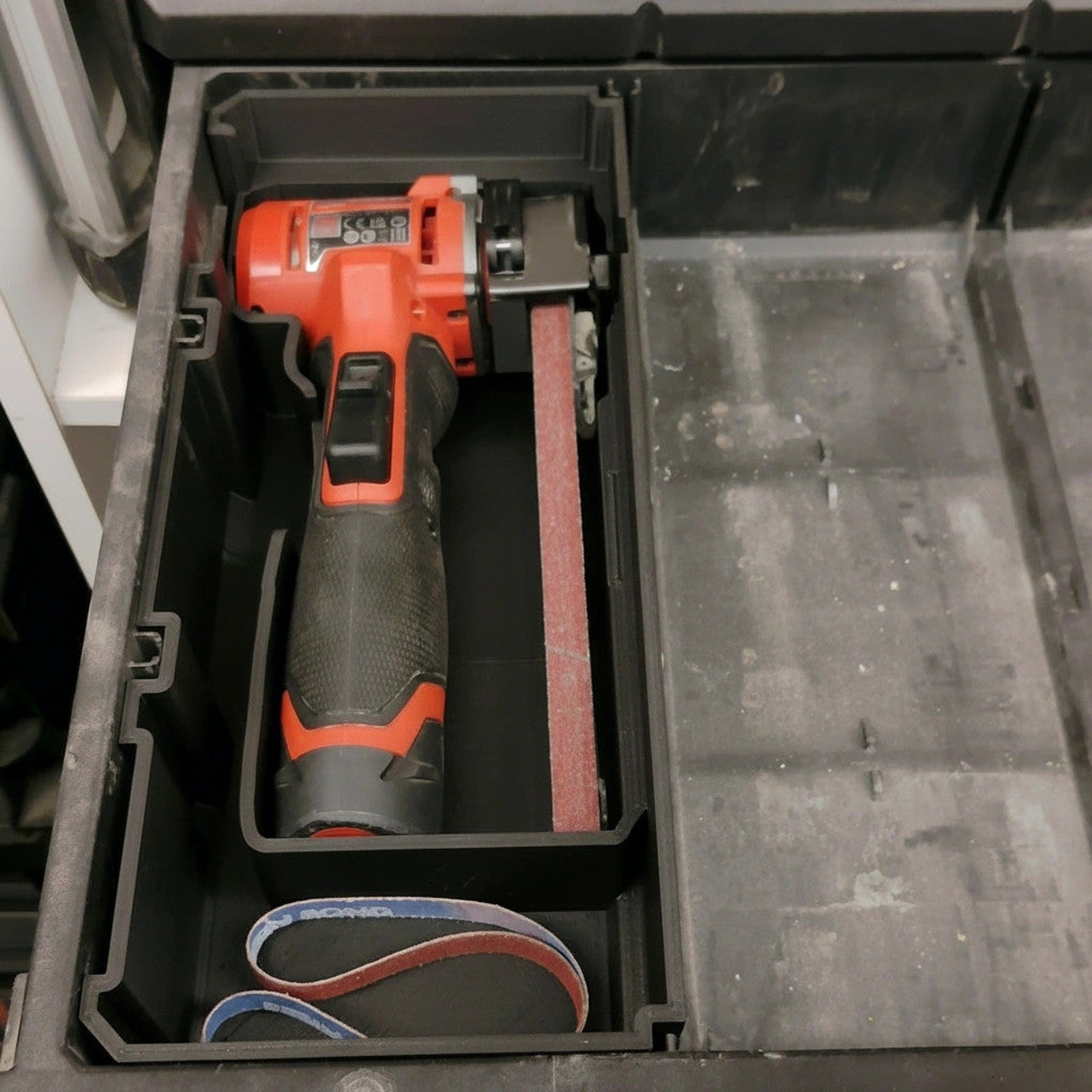 Milwaukee PACKOUT Drawer Insert – M12 Belt File (Insert Only) MD