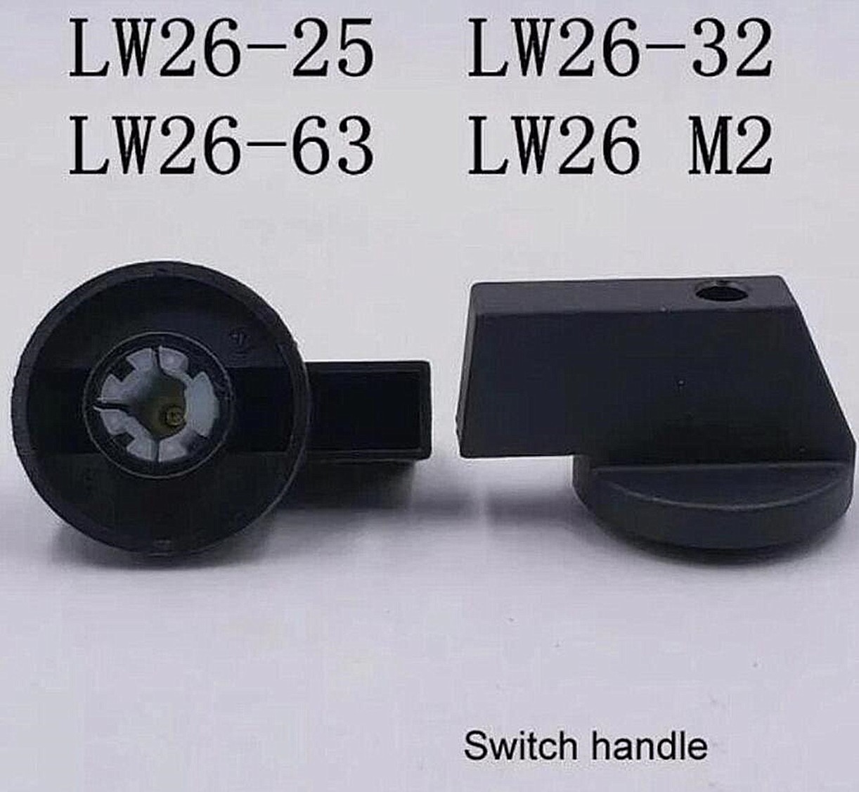 1Pc Transfer Switch Handle Accessories Knob Handle Rotary Switch Cam Switch Part