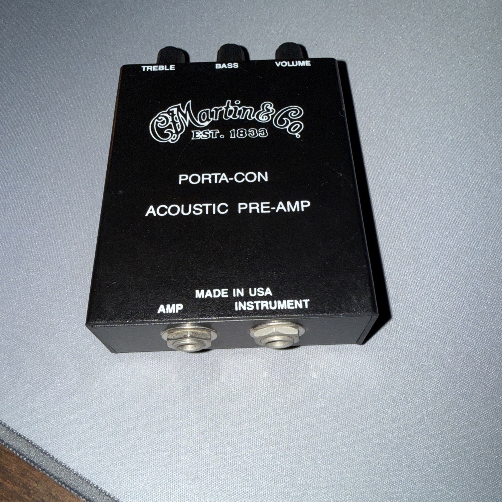Martin & Co. Porta-Con Acoustic Pre-Amp - Made in USA