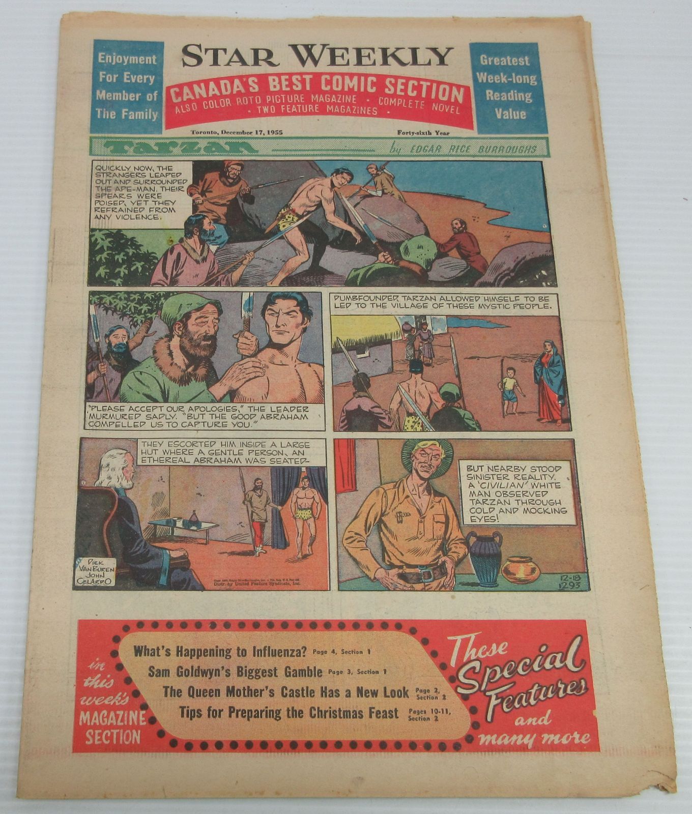 Vintage Star Weekly Comics - Blondie, Flash Gordon, Lone Ranger, Superman & more