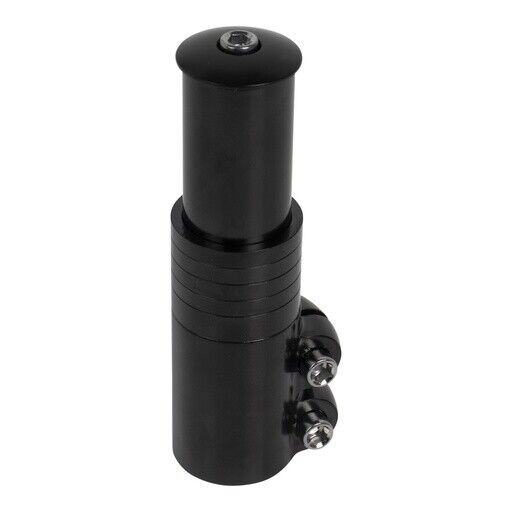 PRO+ Bike Bicycle Stem Riser Ahead Alloy 28.6mm x 125mm Black EX-011TR