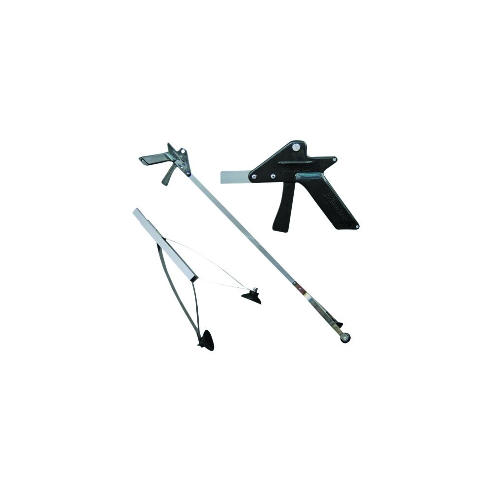ArcMate EZ Reacher Outdoor, 32 Inch Pistol Grip Grabber Trash