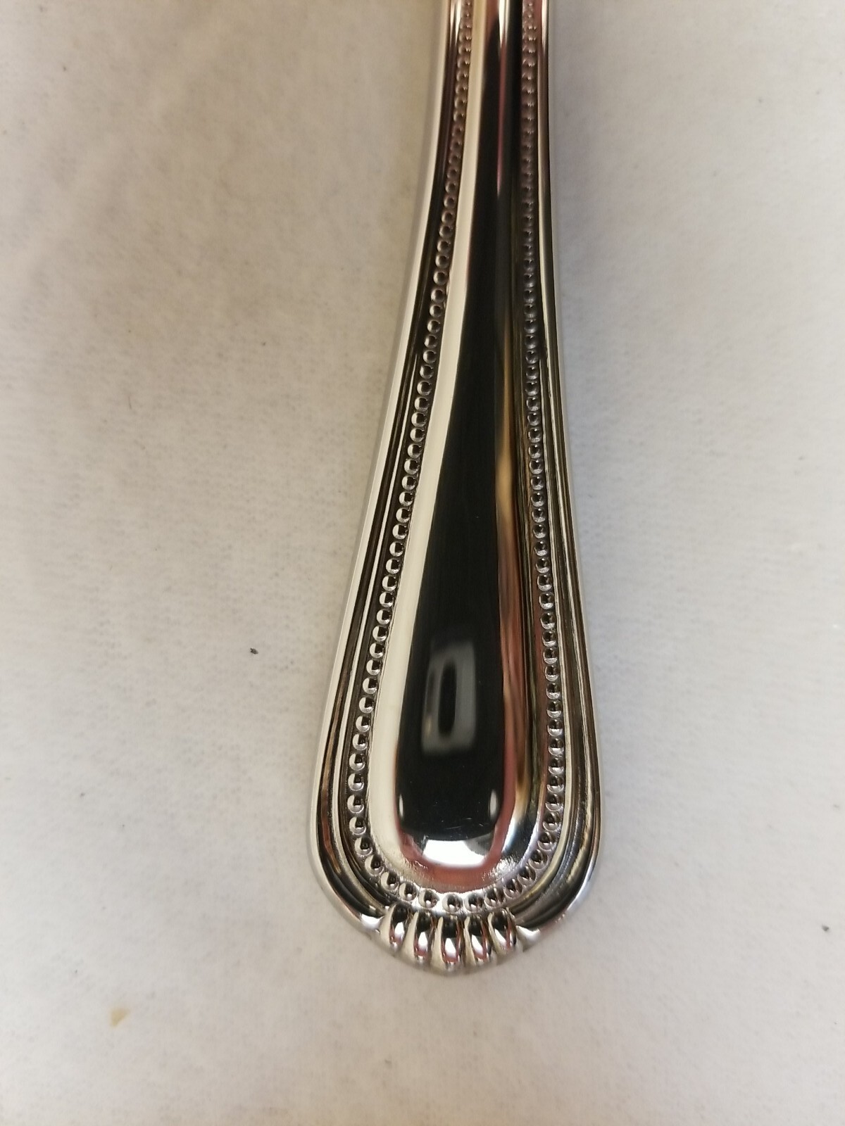 Oneida COUNTESS Stainless 4 Dinner Knives Beaded Glossy NEW Flatware E51N & FS!
