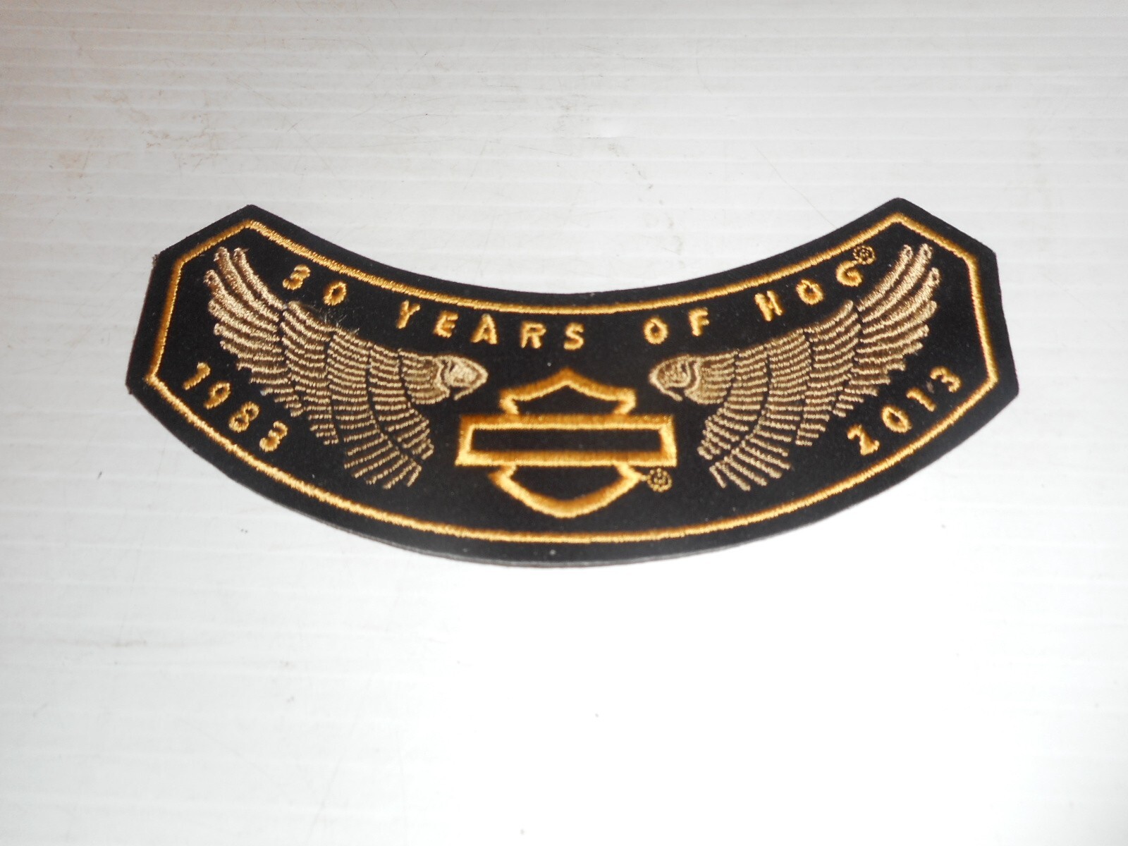 HOG 2013 Harley Davidson Patch Owners Group Badge Vintage HD Vintage NEW