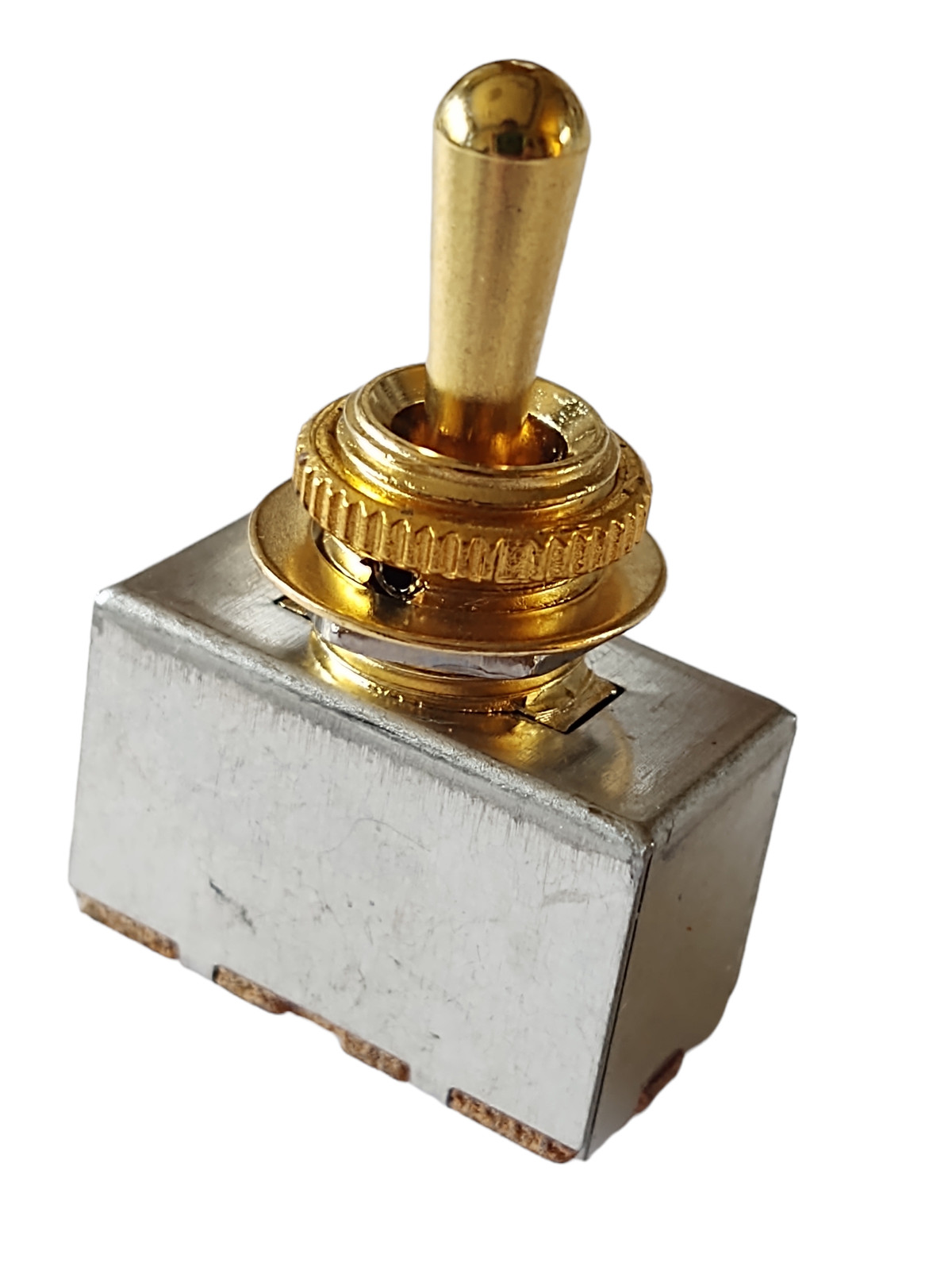 Import Metric 3-way Box Type Electric Guitar Switch Gold with Gold Tip