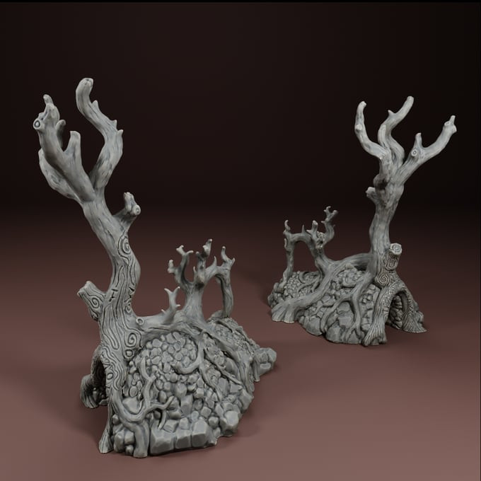 Dungeons and Dragons - HD Resin Print - Thornheart Enclave - Fairy Sprite Burrow