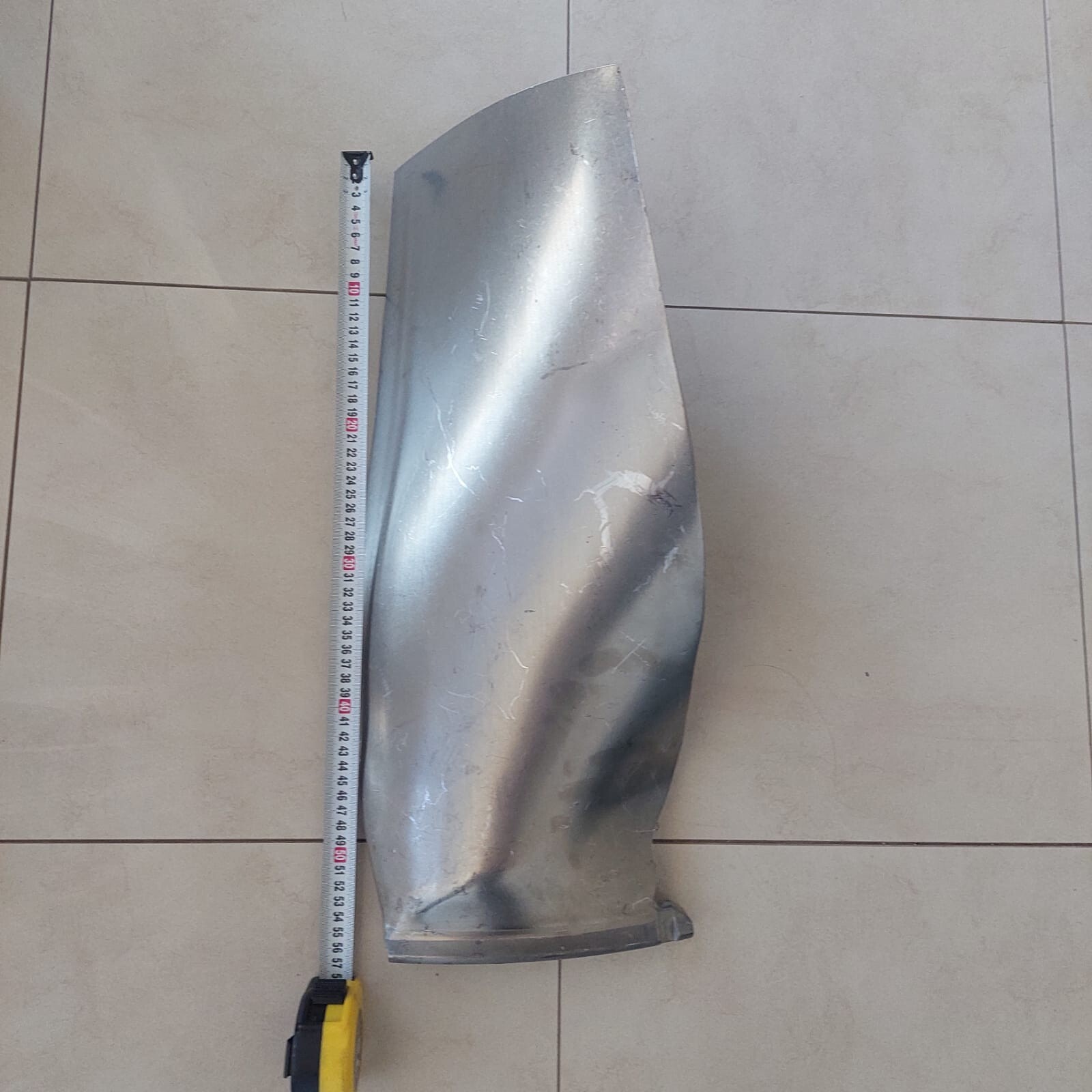 Scrap  Titanium Jet Engine Fan Blade CFM56-7B  for collectors