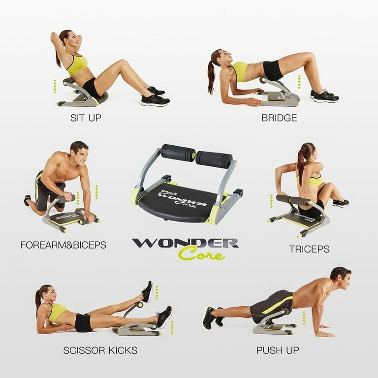 Smart Wonder Core At Home Exercise & Workout Machine With Adjusting Dials