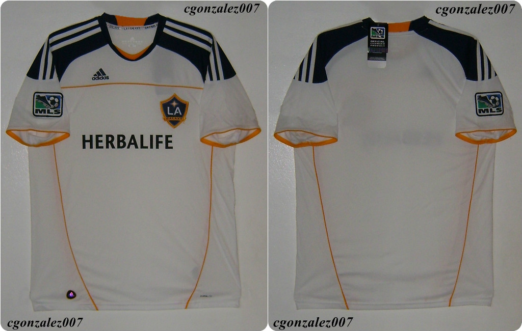 Adidas LA Galaxy Soccer Futbol Jersey Men's MLS USA
